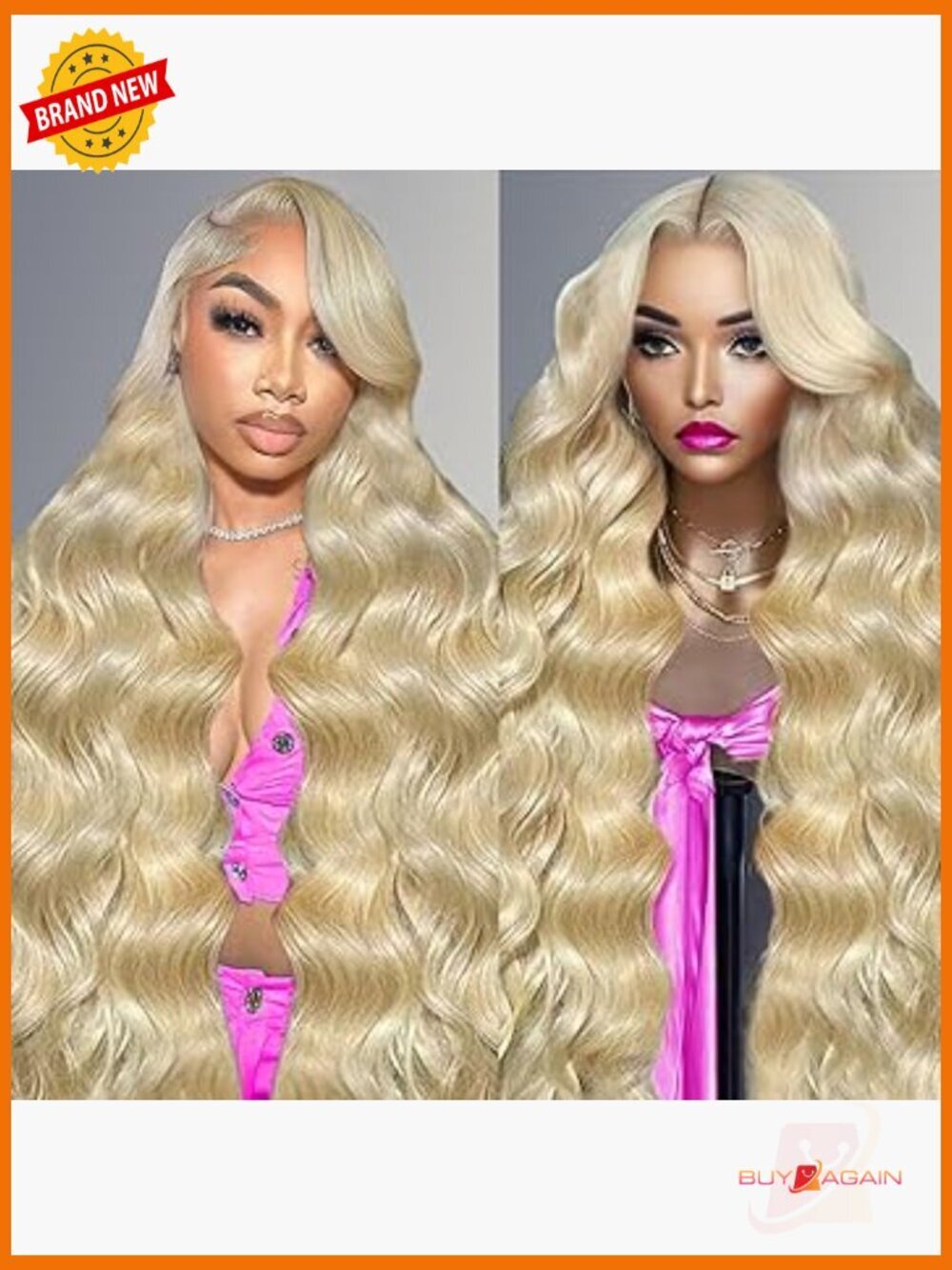 200 Density Body Wave Lace Front Wig with Natural Hairline